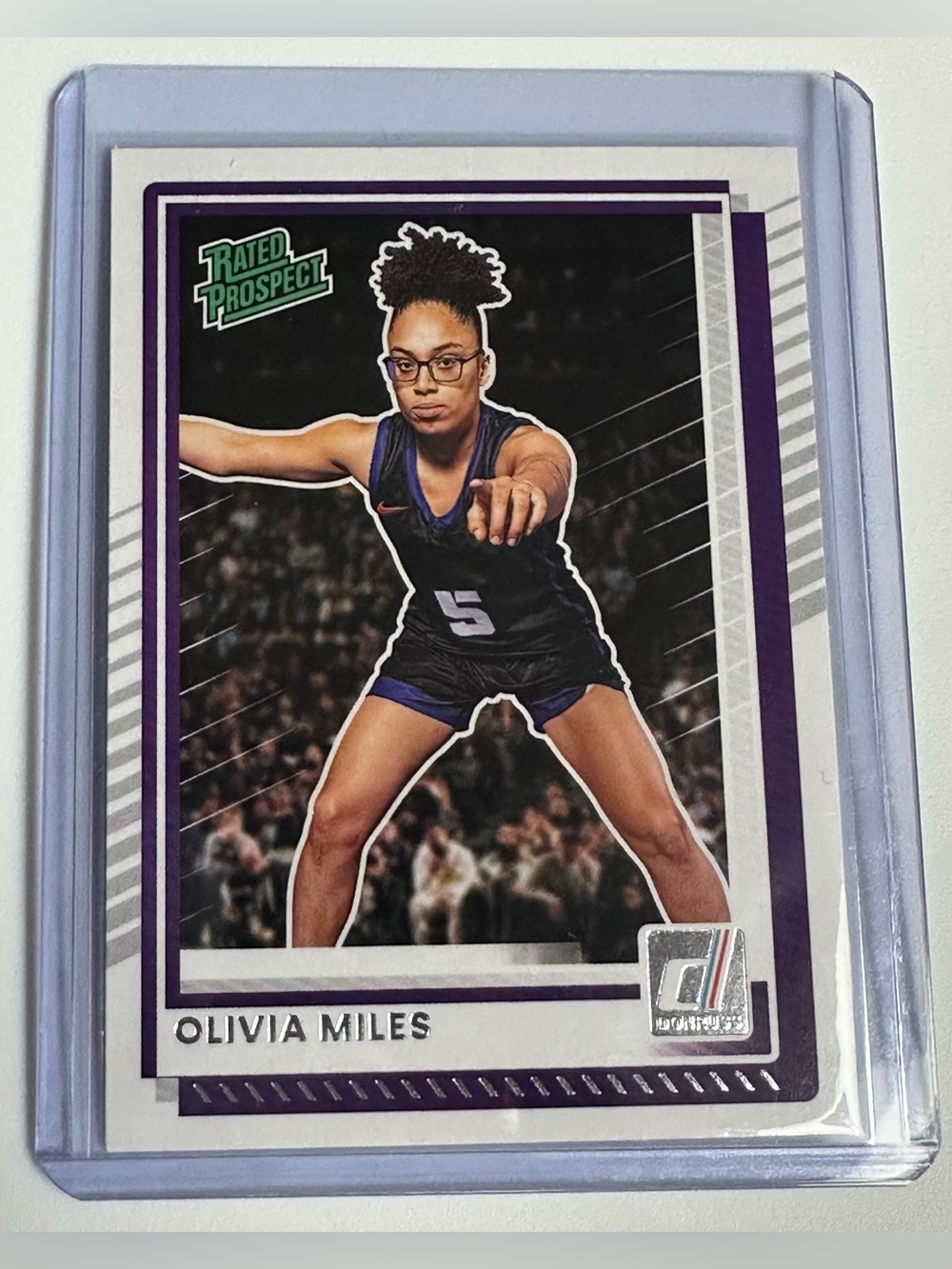 Olivia Miles Rated Prospect Basketball Card - Having a breakout rookie season!